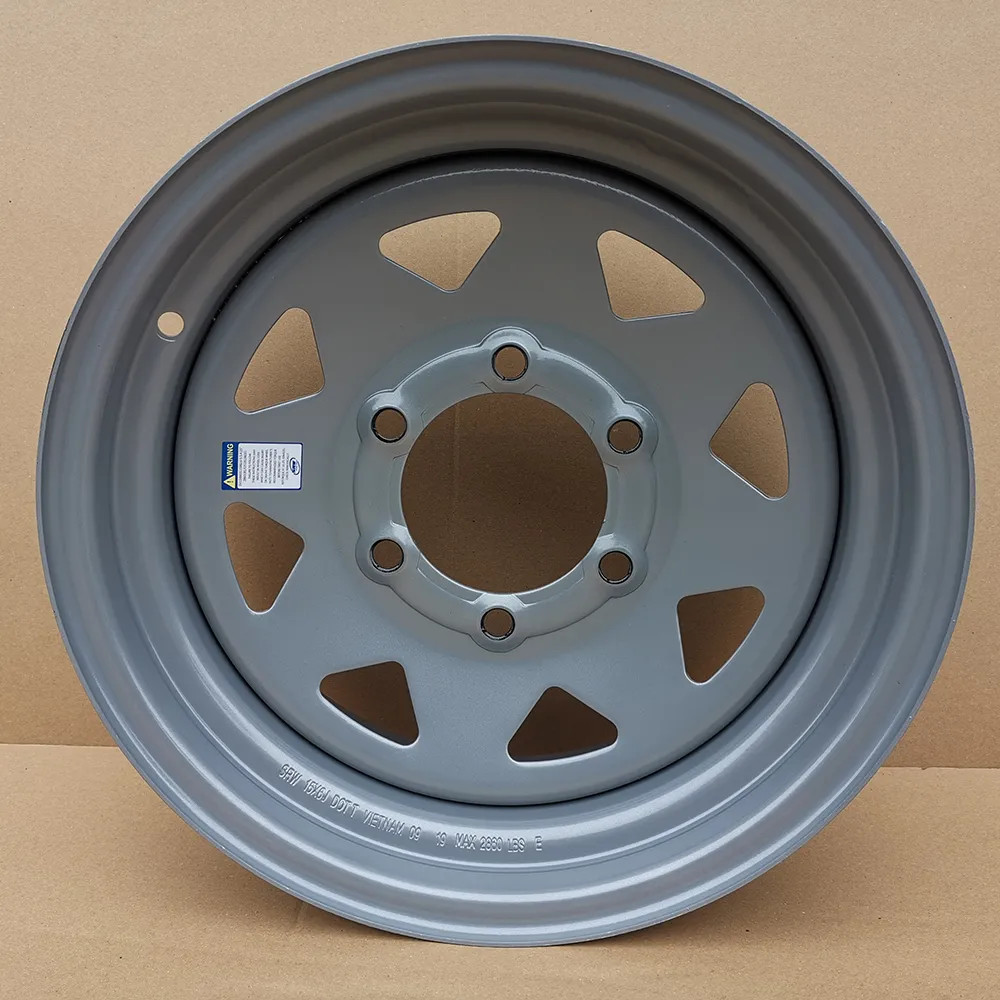 15x6 Spoke Trailer Steel Wheel