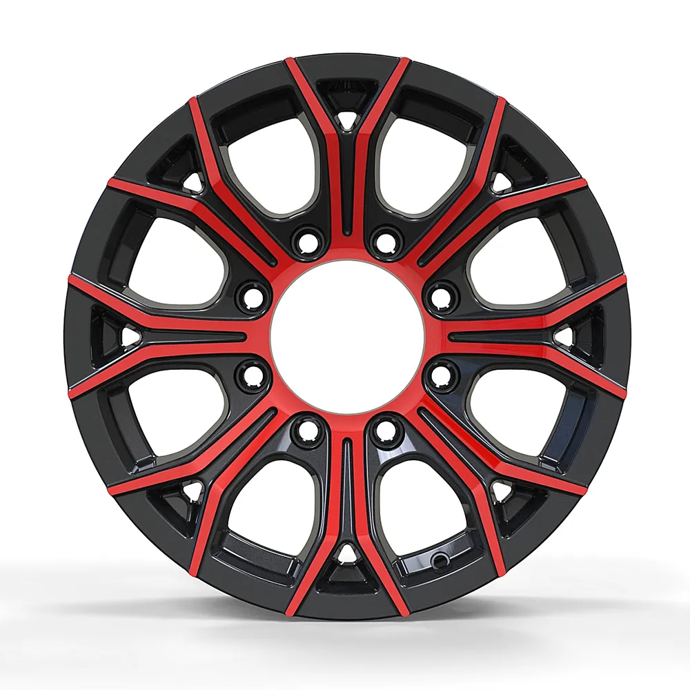 CW618 BLACK RED FACE