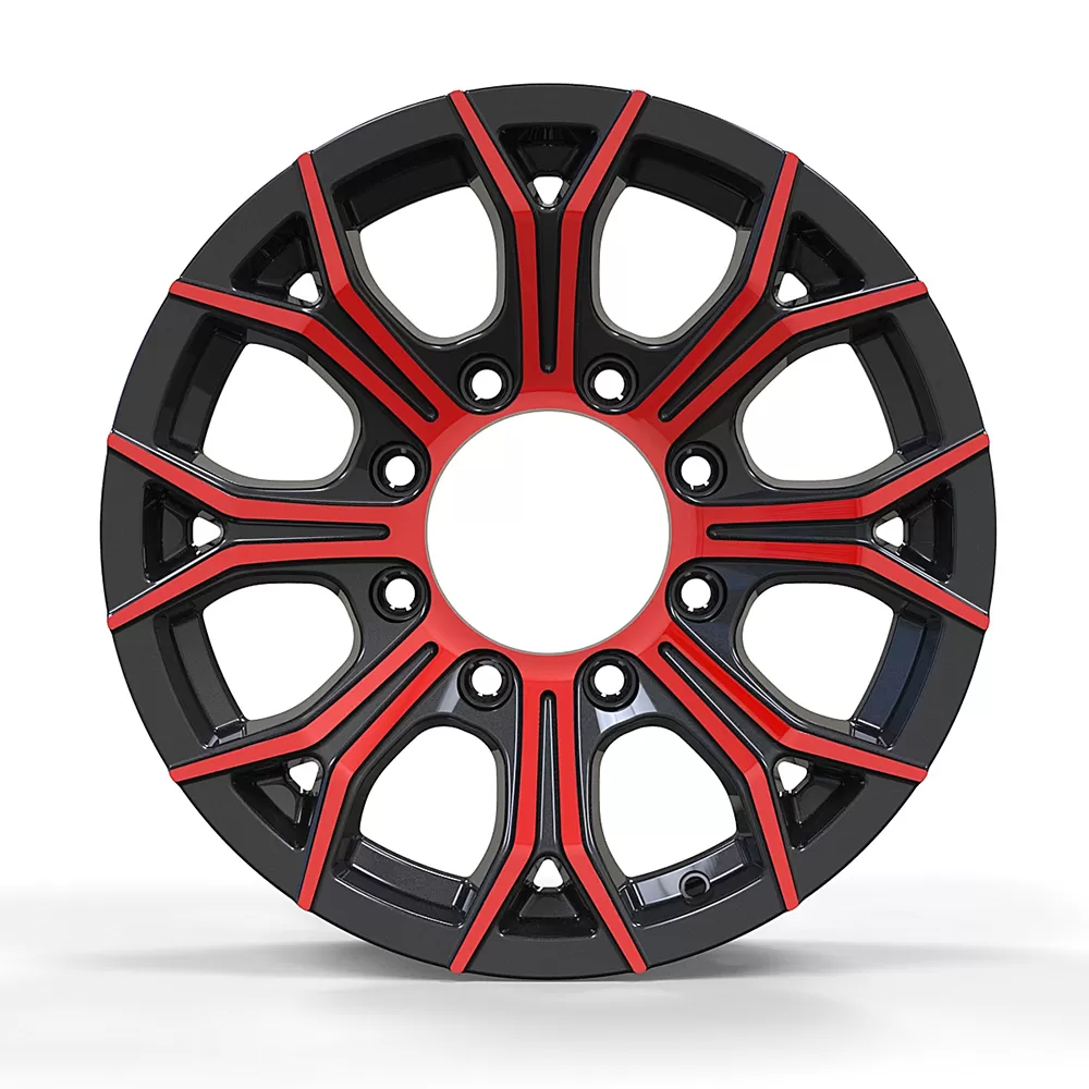 CW618 BLACK RED FACE