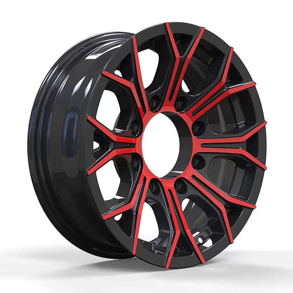 CW618 BLACK RED FACE