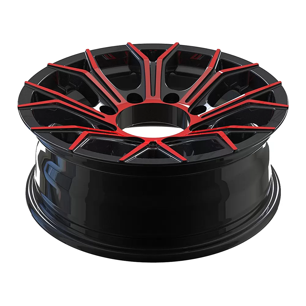 CW618 BLACK RED FACE