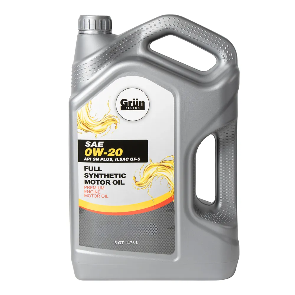 GRUN FLUIDS Synthetic Blend Motor Oils 0w20 fsmo 55gal