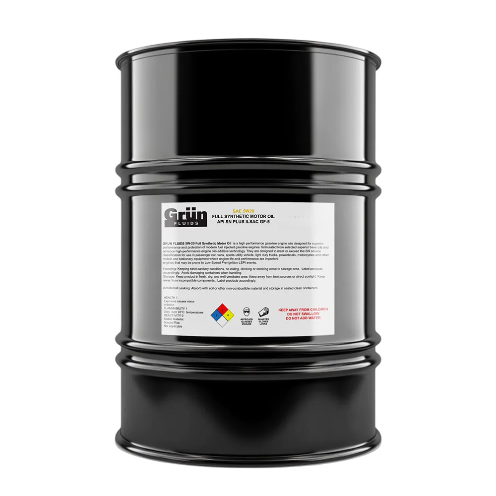 GRUN FLUIDS Full Synthetic Motor Oils 5W20 FSMO