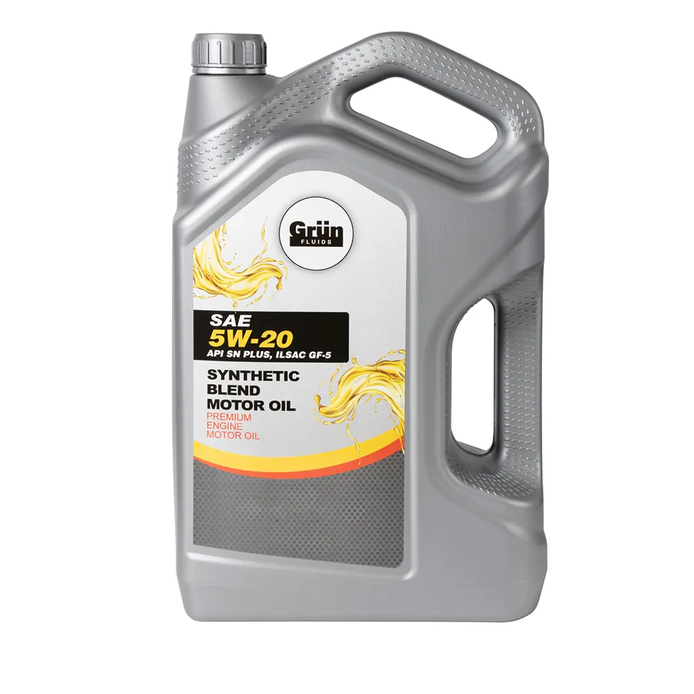 GRUN FLUIDS Synthetic Blend Motor Oils 5W20 Sbmo