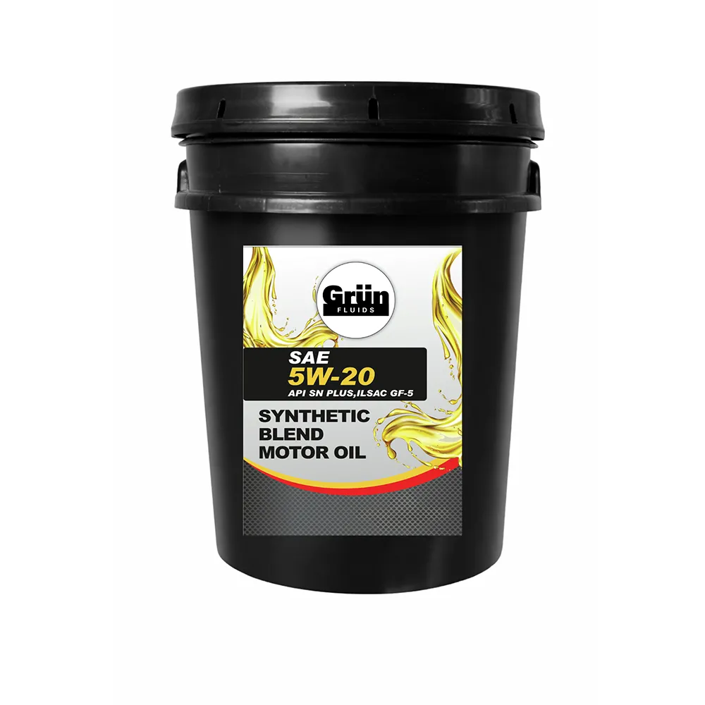 GRUN FLUIDS Synthetic Blend Motor Oils 5W20 Sbmo