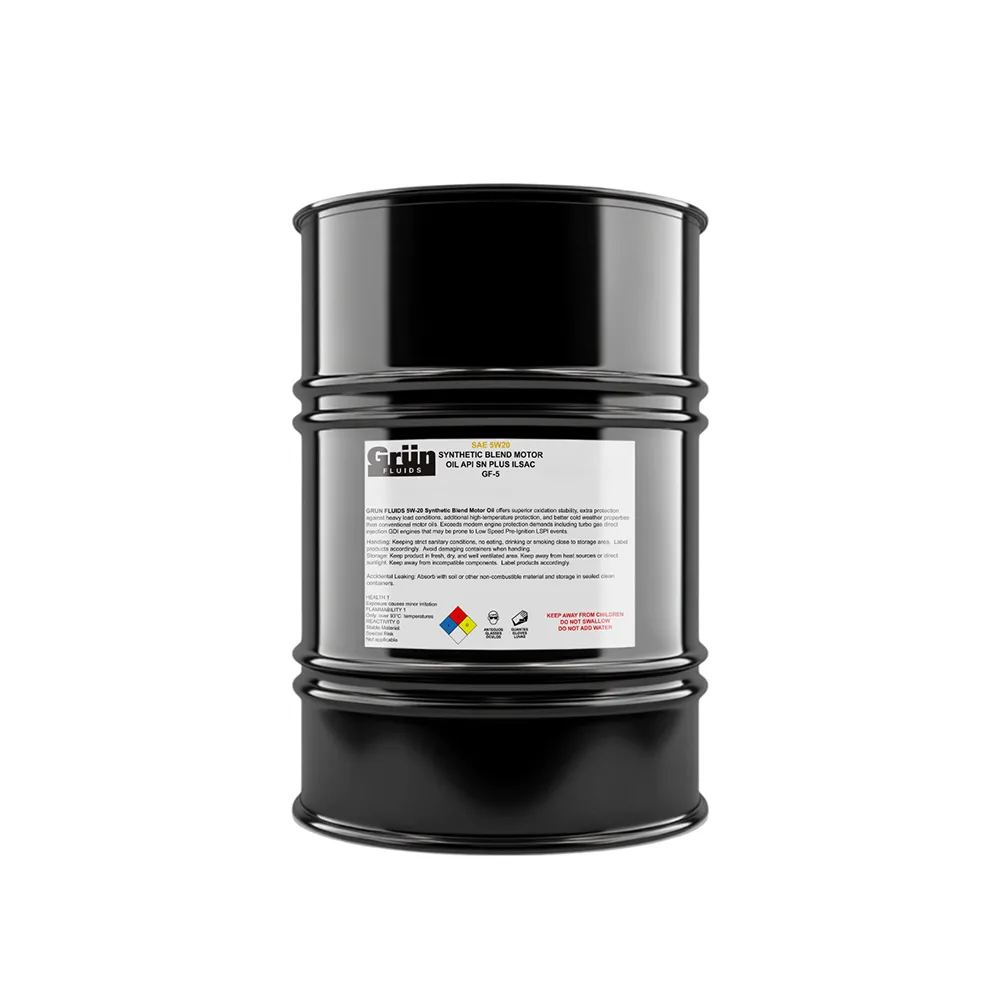 GRUN FLUIDS Synthetic Blend Motor Oils 5W20 Sbmo