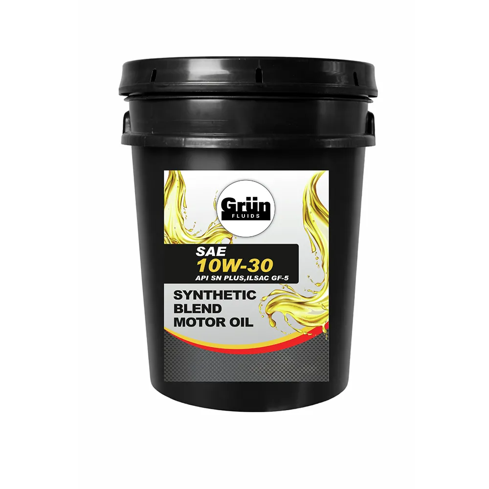 GRUN FLUIDS Synthetic Blend Motor Oils 10w30 sbmo