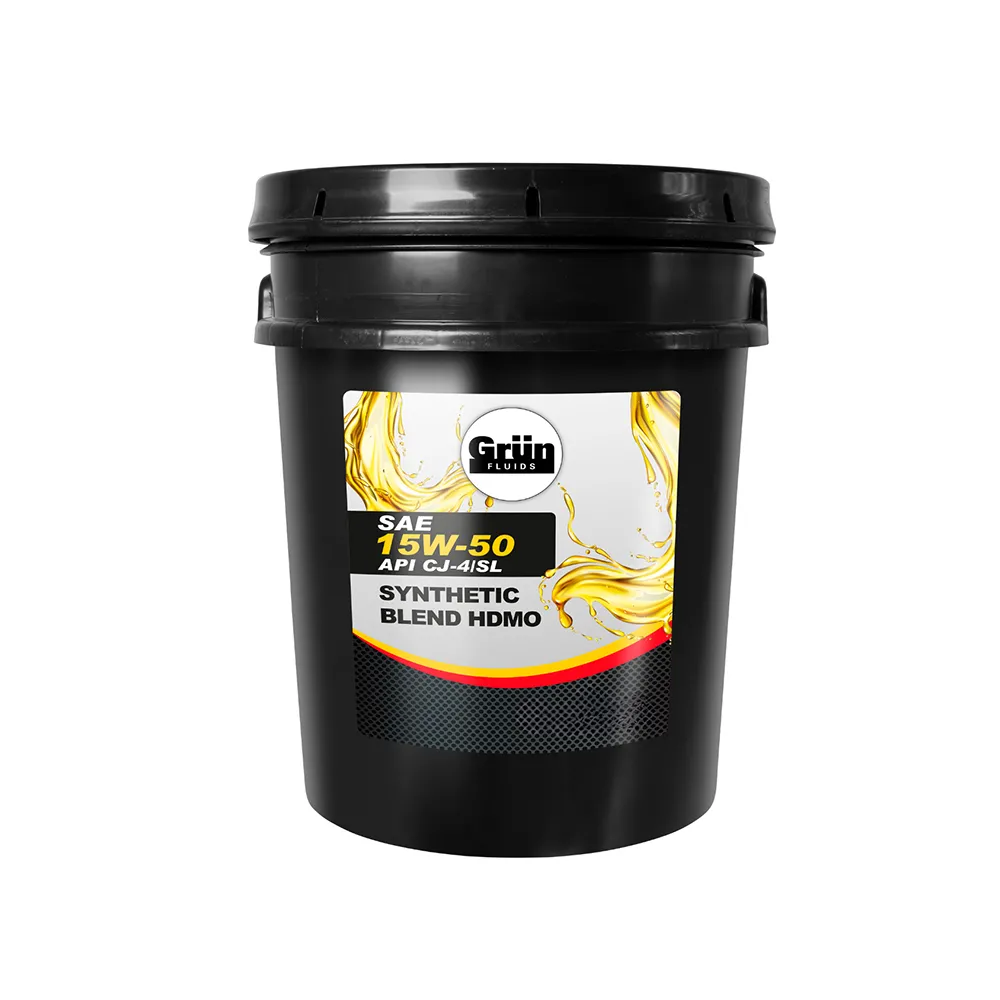 GRUN FLUIDS Synthetic Blend Heavy-Duty Engine Oils 15w50 sb HDMO