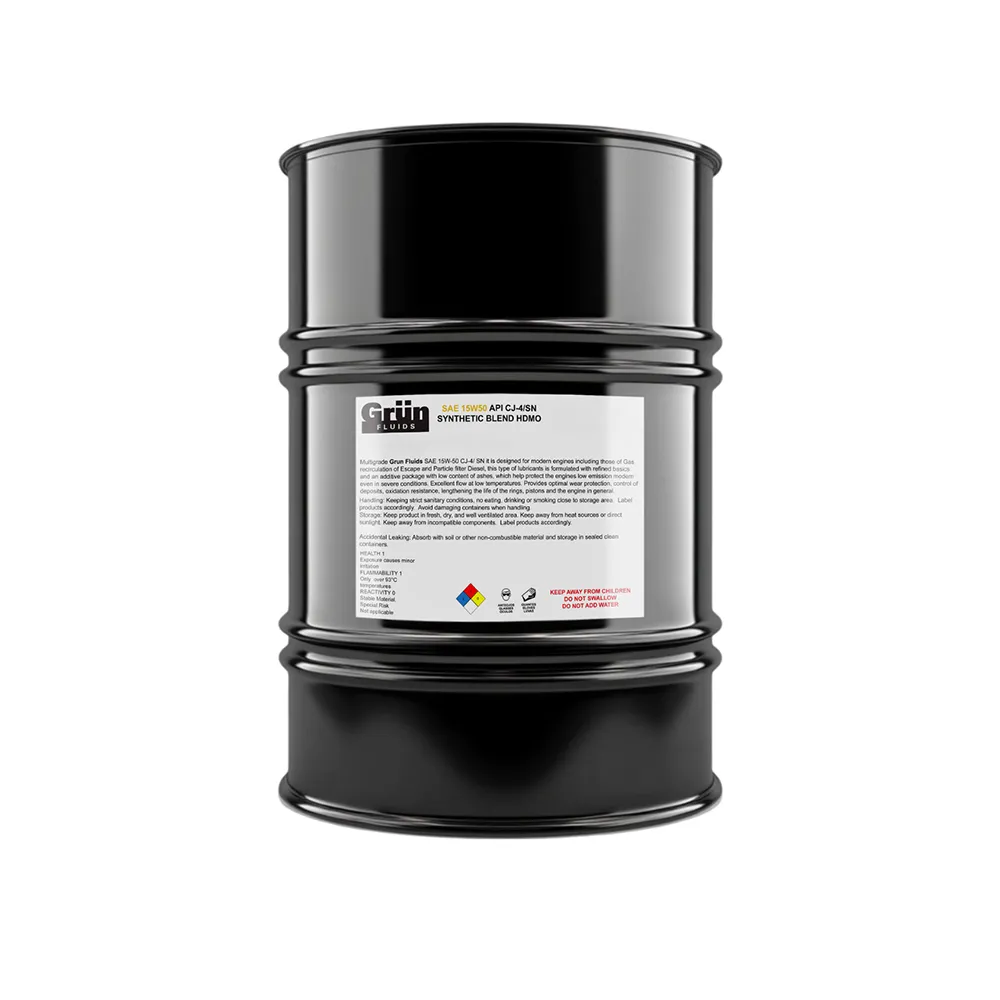 GRUN FLUIDS Synthetic Blend Heavy-Duty Engine Oils 15w50 sb HDMO