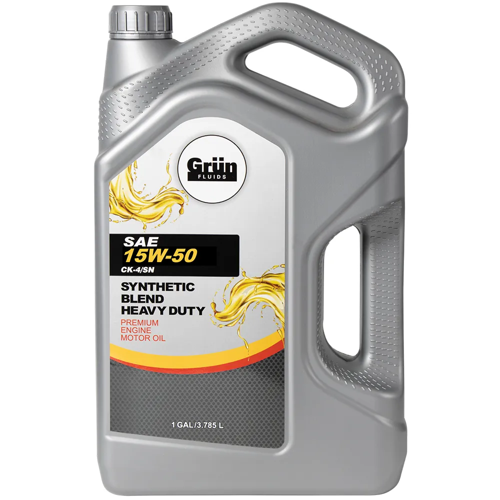 GRUN FLUIDS Synthetic Blend Heavy-Duty Engine Oils 15w50 sb HDMO