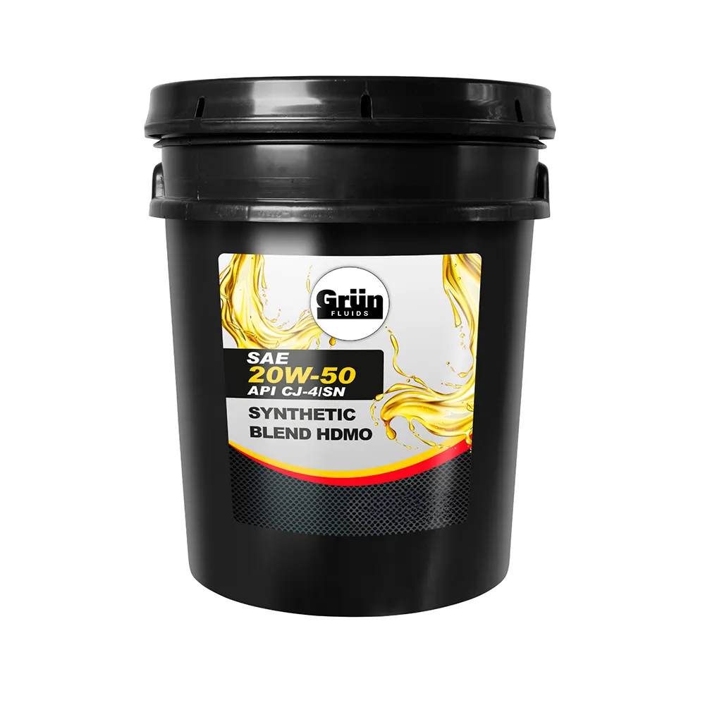 GRUN FLUIDS Synthetic Blend Heavy-Duty Engine Oils 20W50 sb HDMO